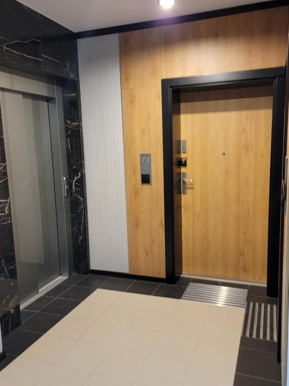 Posteľ alebo postele v izbe v ubytovaní Luksusowy apartament na Starym Miescie