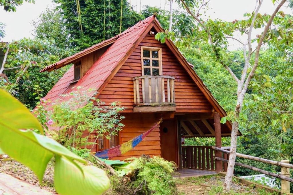Zahrada ubytování Cabañas los Cedros