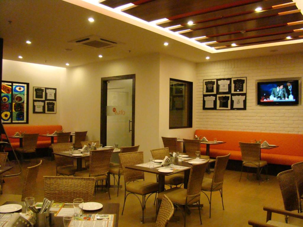 Posezení v ubytování Lemon Tree Hotel Chennai