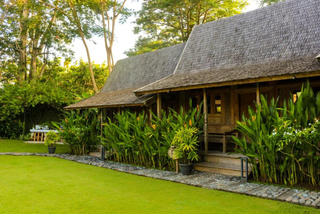 Zahrada ubytování Chanteak Bali - Teak House 3