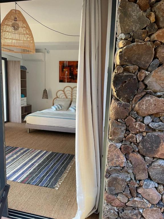 Un ou plusieurs lits dans un hébergement de l'établissement Villa Prana