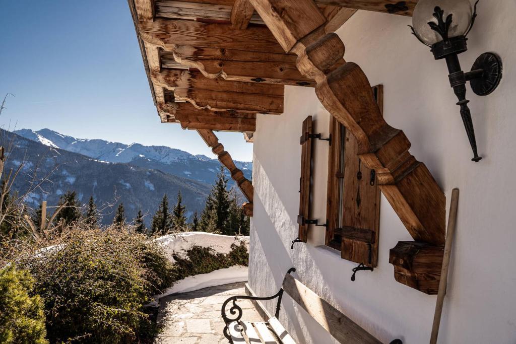Nespecifikovaný výhled na hory nebo výhled na hory při pohledu z apartmánu