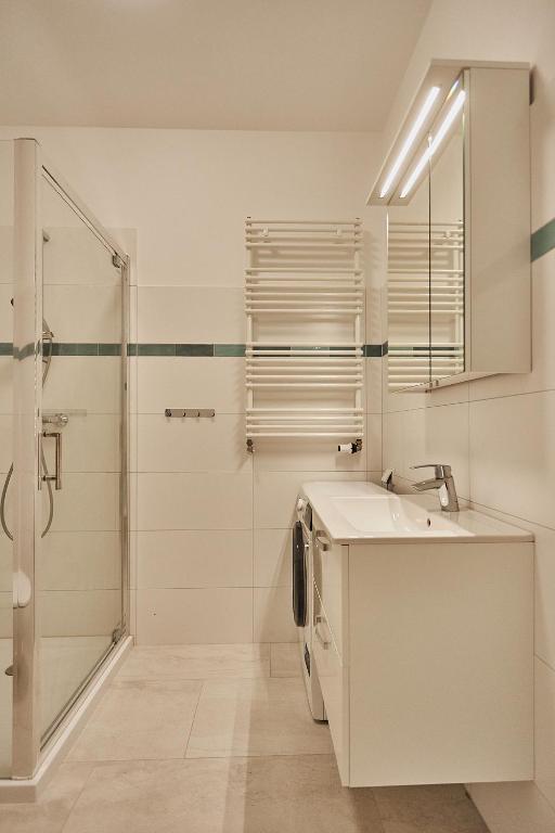 Kúpeľňa v ubytovaní Apartamenty Świnoujście - Kormoran
