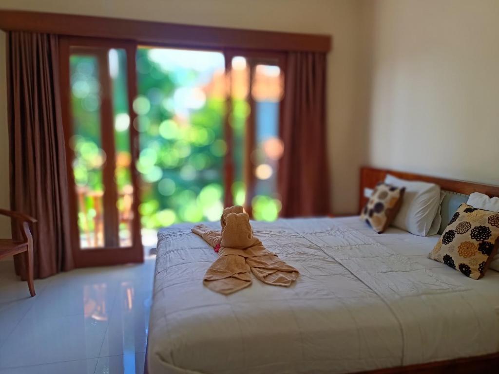 Postel nebo postele na pokoji v ubytování Diary home stay