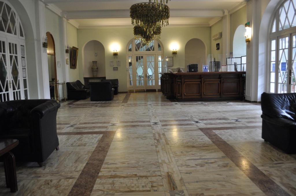 Vstupní hala nebo recepce v ubytování Hotel Triumf