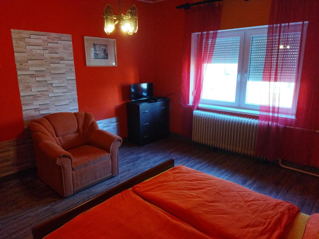 Część wypoczynkowa w obiekcie Szakál Vendégház