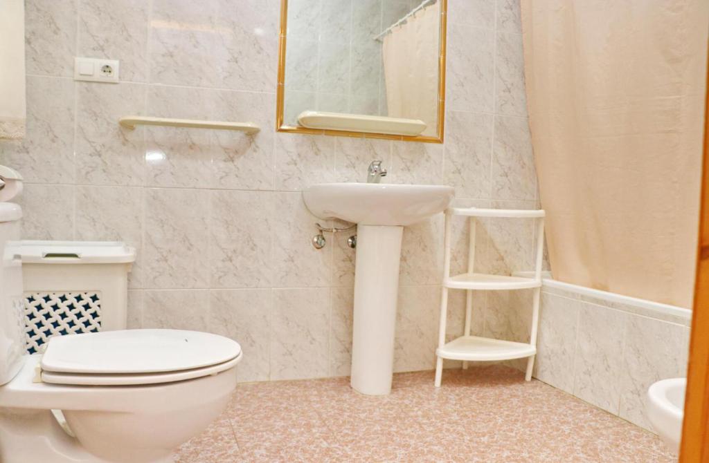 Koupelna v ubytování Apartamento Violeta