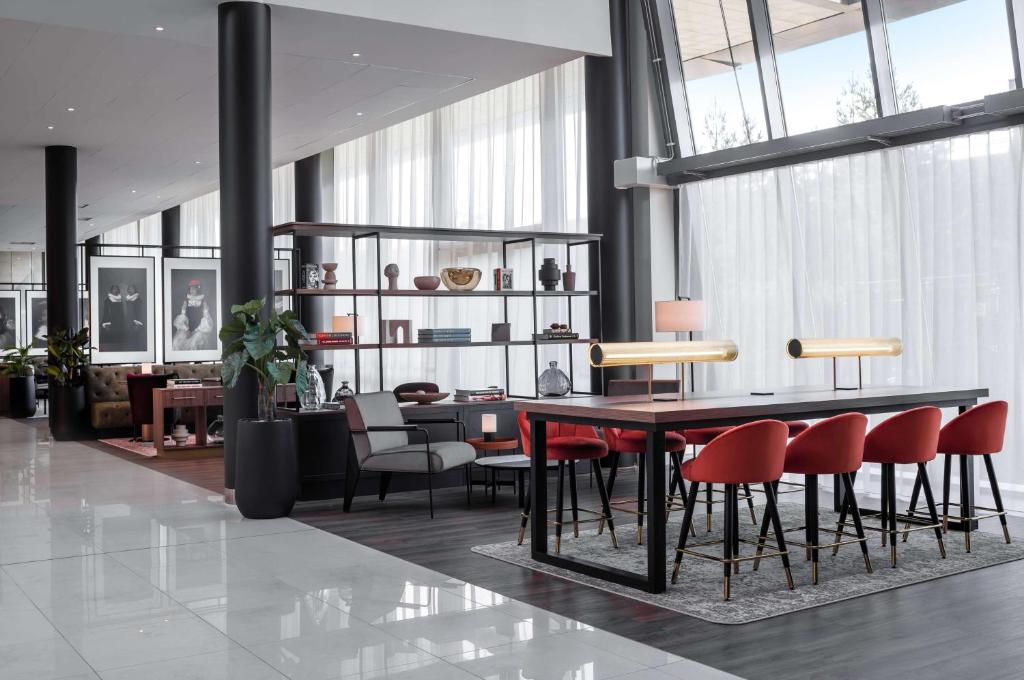 Restaurace v ubytování Radisson RED, Oslo Airport