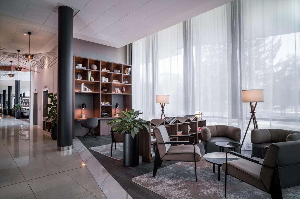 Posezení v ubytování Radisson RED, Oslo Airport