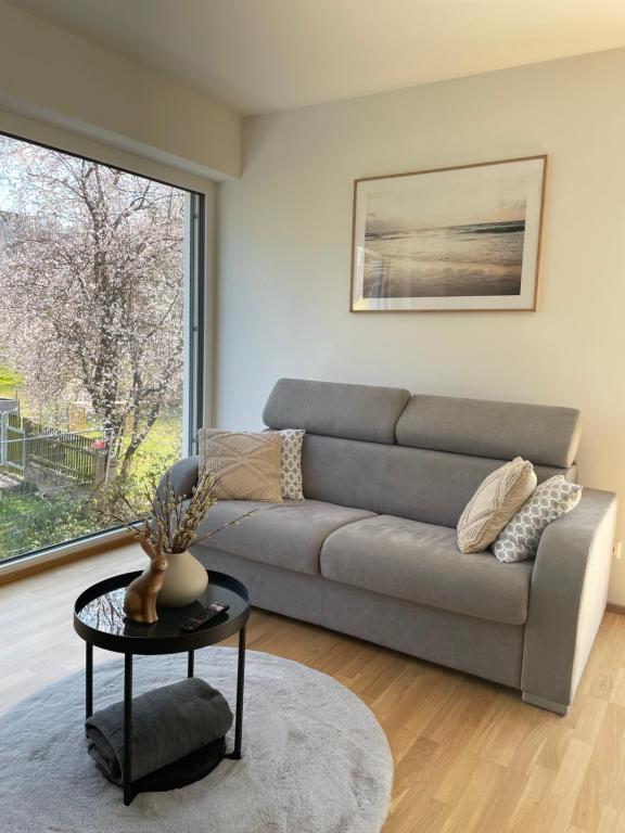Posedenie v ubytovaní Luxury - Apartment mit Balkon in Seenähe