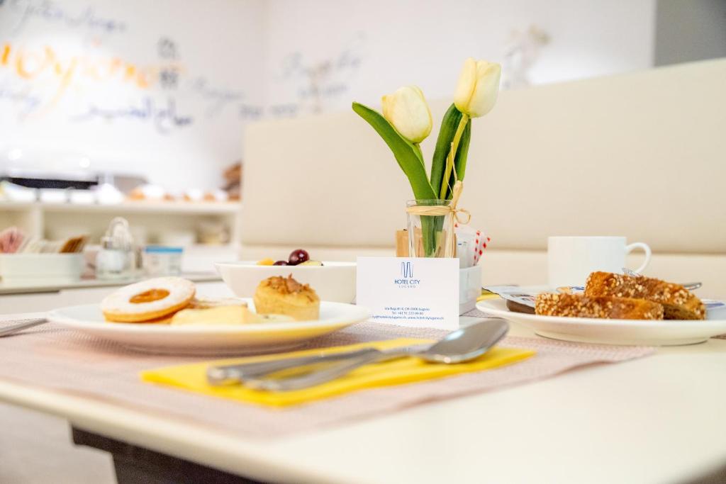 Hotel City Lugano - Resim 8