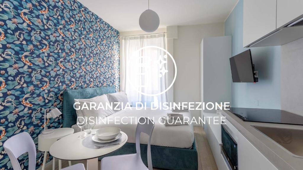Kuchyňa alebo kuchynka v ubytovaní Italianway - The B Village Business