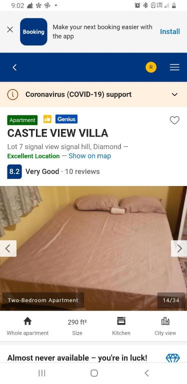 Fotografie z fotogalerie ubytování CASTLE VIEW VILLA v destinaci Diamond