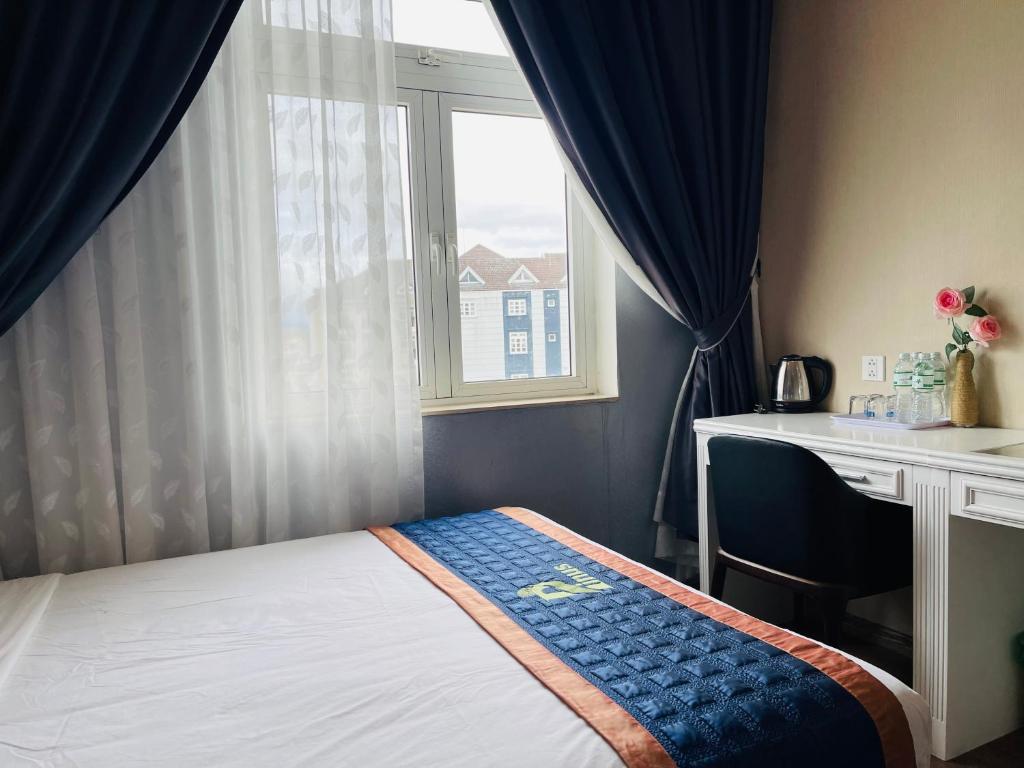 Postel nebo postele na pokoji v ubytování Pinus Hotel