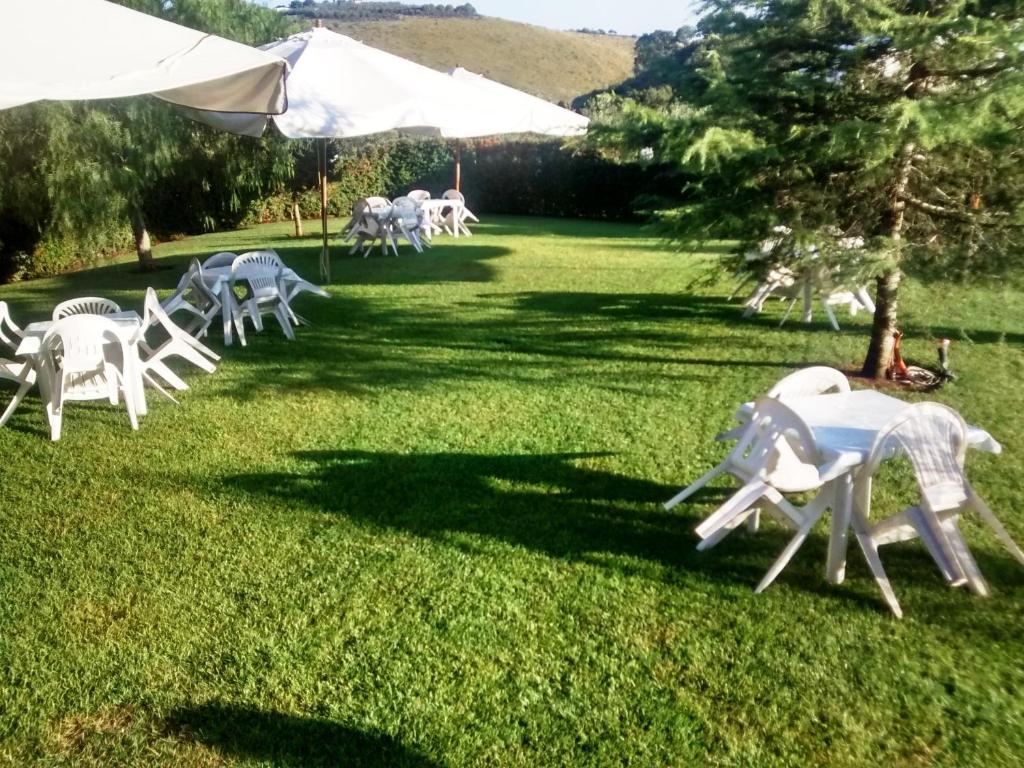 Zahrada ubytování Albergo Villa Riccio