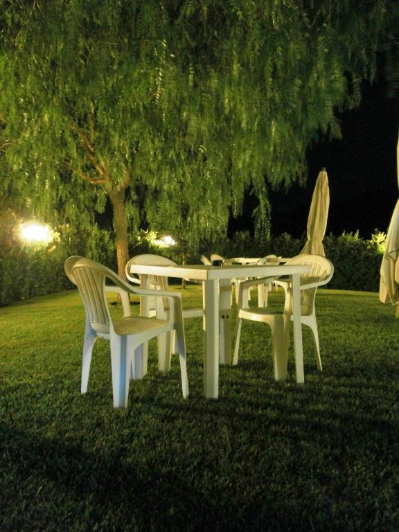 Zahrada ubytování Albergo Villa Riccio