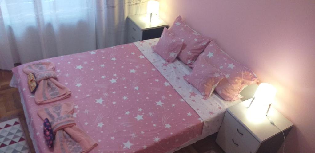 Postel nebo postele na pokoji v ubytování Apartment Gajic