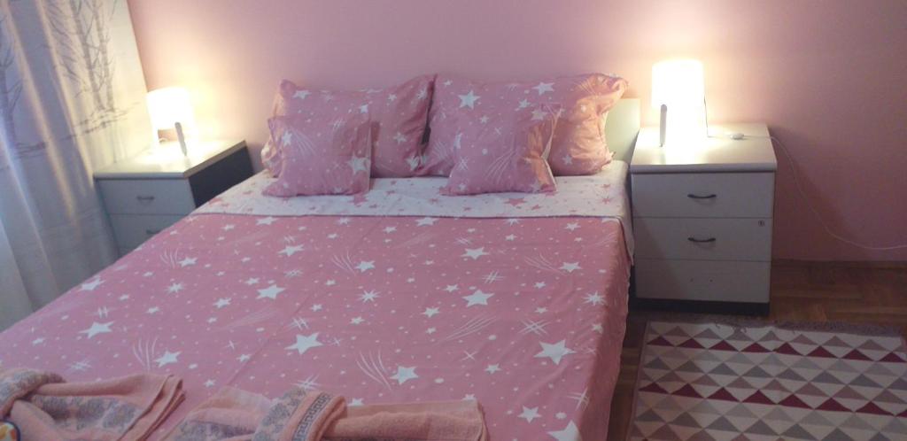 Postel nebo postele na pokoji v ubytování Apartment Gajic