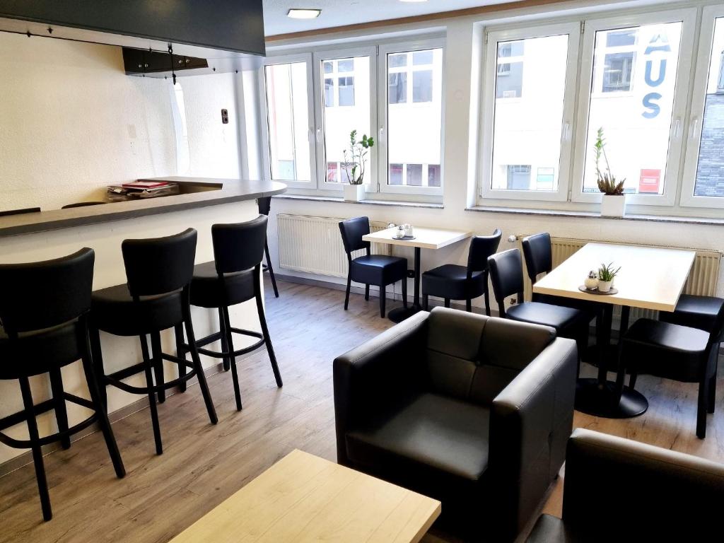 Posezení v ubytování Adler Hotel Frankfurt