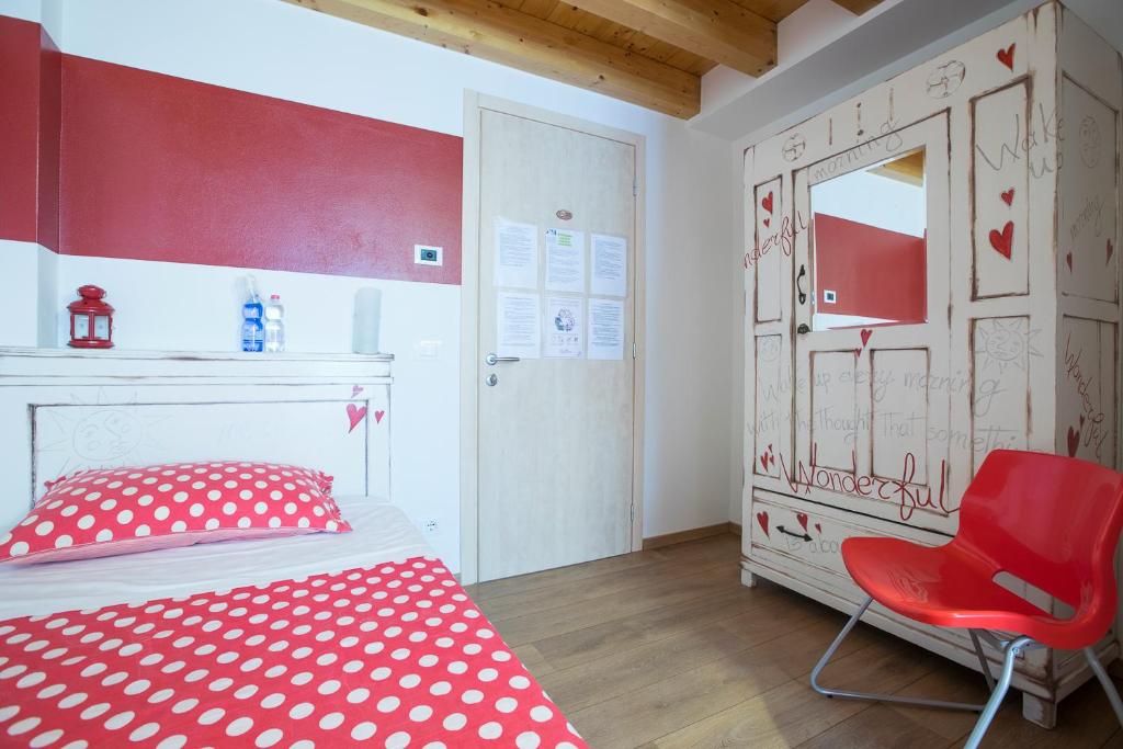 Postel nebo postele na pokoji v ubytování B&B Del Centro