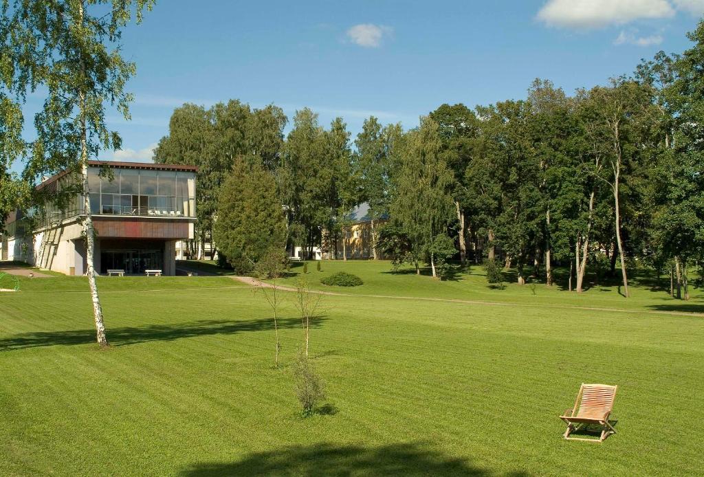 Zahrada ubytování Pühajärve Spa & Holiday Resort