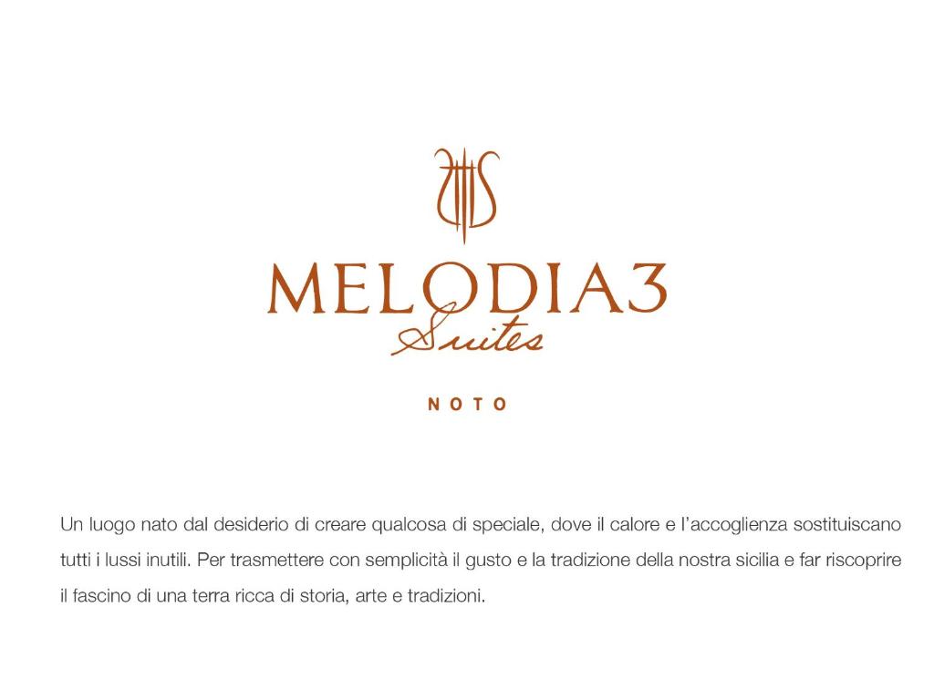 Certifikát, hodnocení, plakát nebo jiný dokument vystavený v ubytování Melodia3 Suites Noto