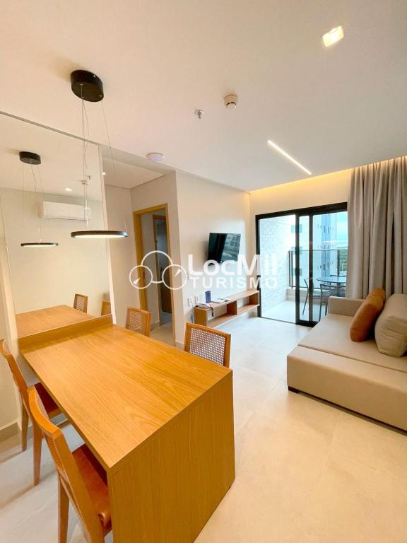 Posezení v ubytování Apartamento em Resort - Premium