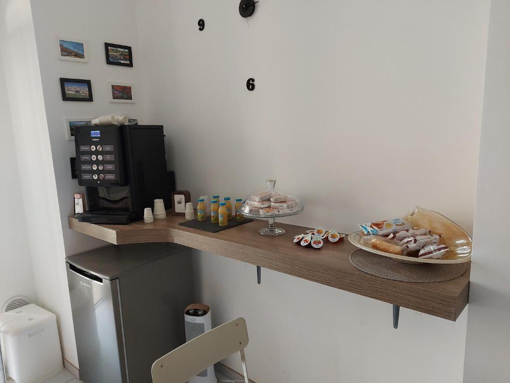 Kuchyň nebo kuchyňský kout v ubytování B&B Viviani Potenza