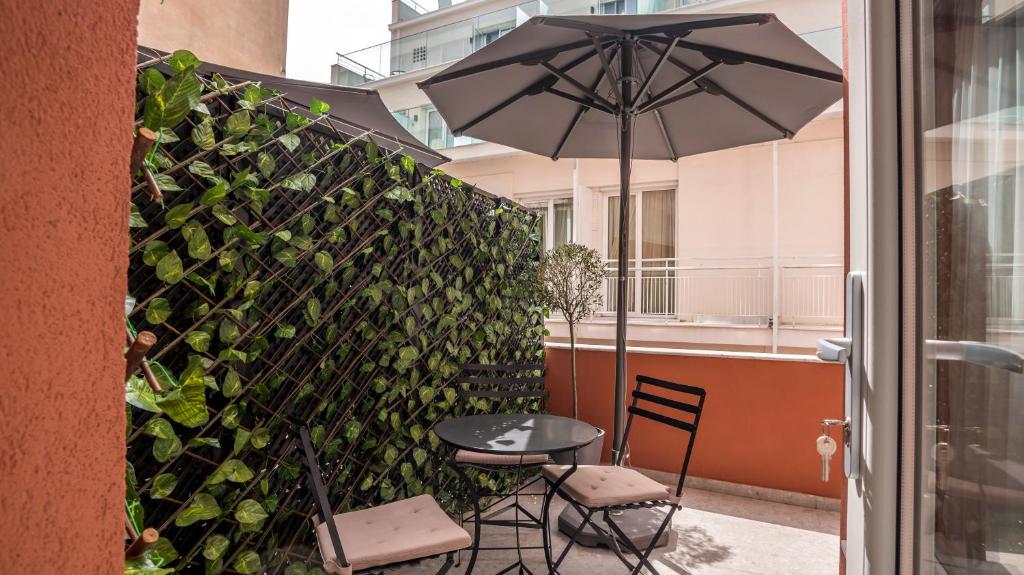 Balkón alebo terasa v ubytovaní Metis Urbane Living Spaces