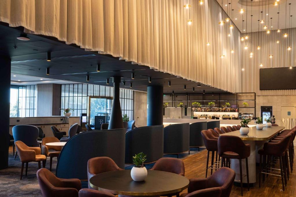 Lounge nebo bar v ubytování Oval Hotel at Adelaide Oval