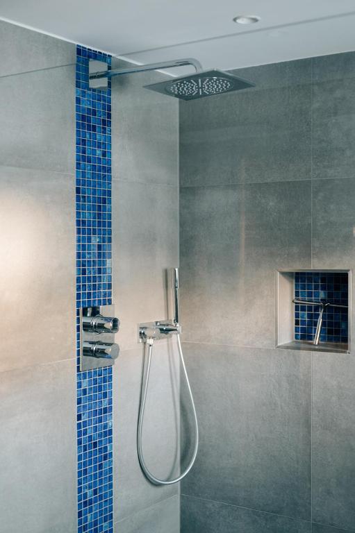 Koupelna v ubytování Ferienwohnung Birkentalblick