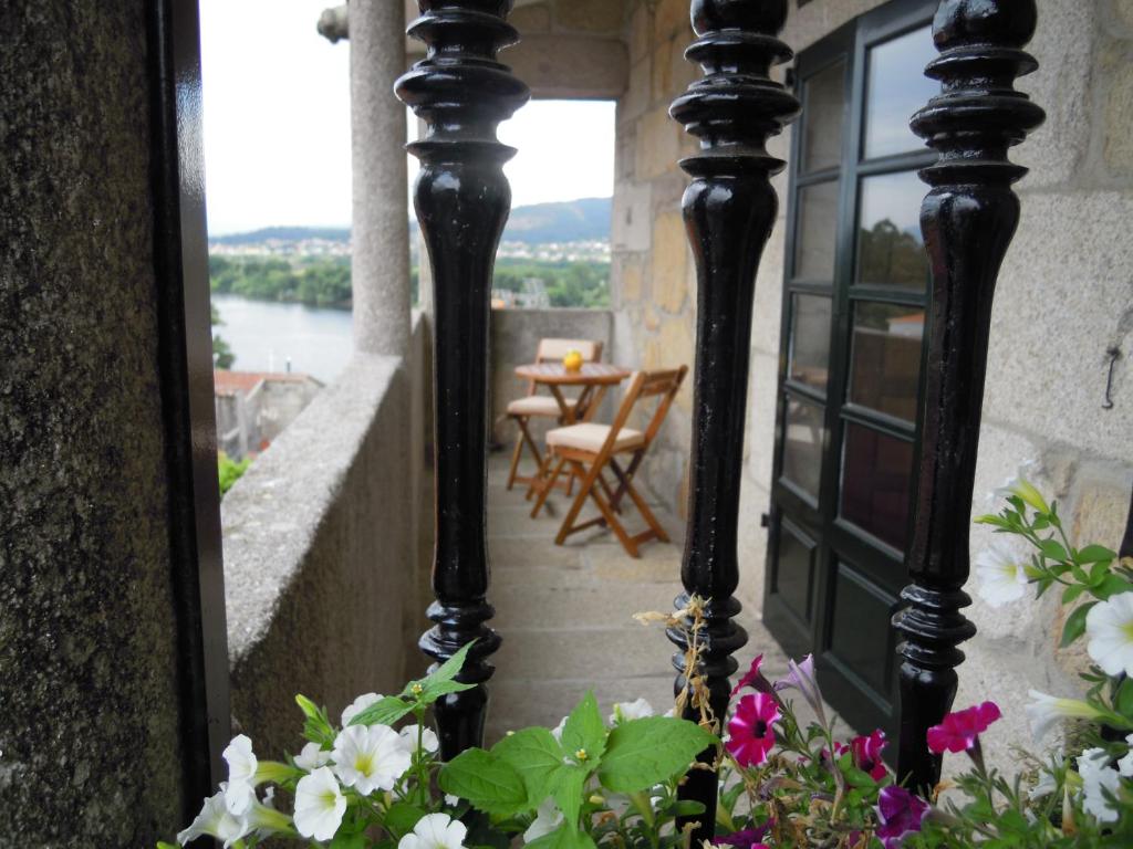Balkón alebo terasa v ubytovaní Hotel A Torre do Xudeu