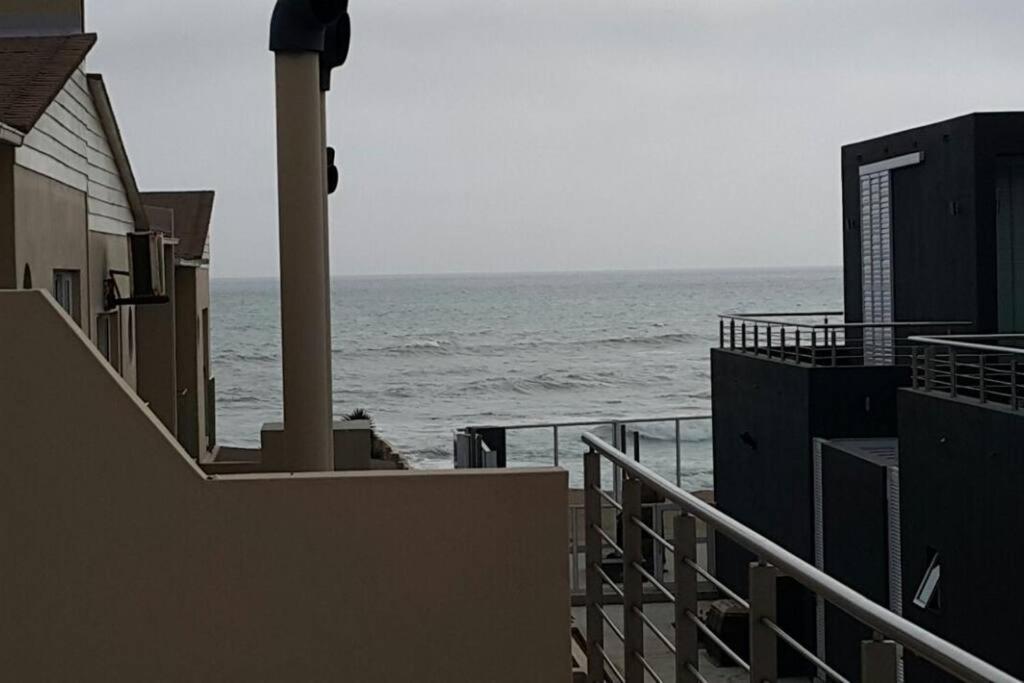 a view of the ocean from a building at Waterfront G8 Swakopmund in Mondesa