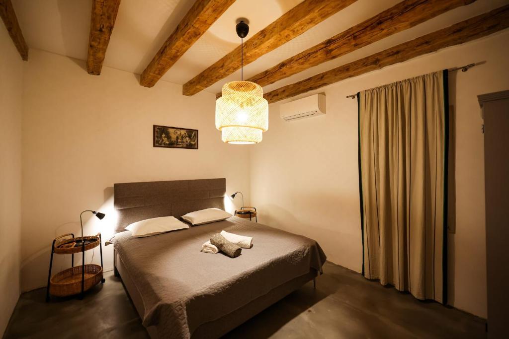 Posteľ alebo postele v izbe v ubytovaní Villa Kana - Mediterranean holiday home