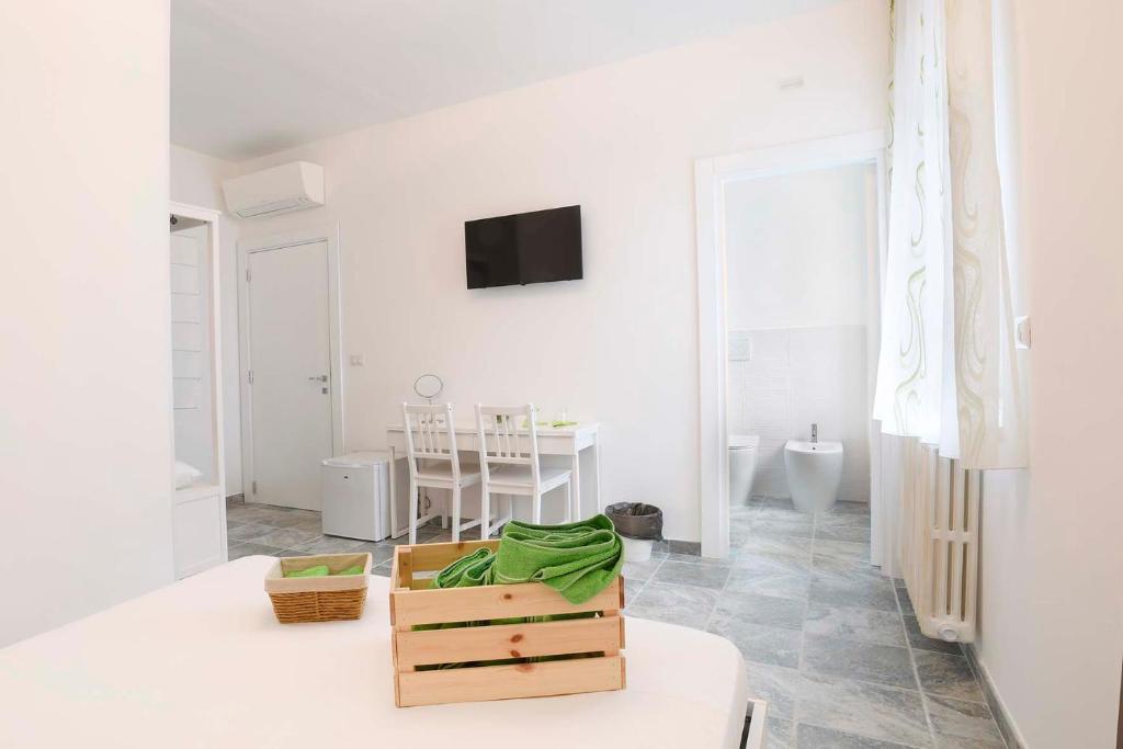 TV a/nebo společenská místnost v ubytování Lulía bed&breakfast