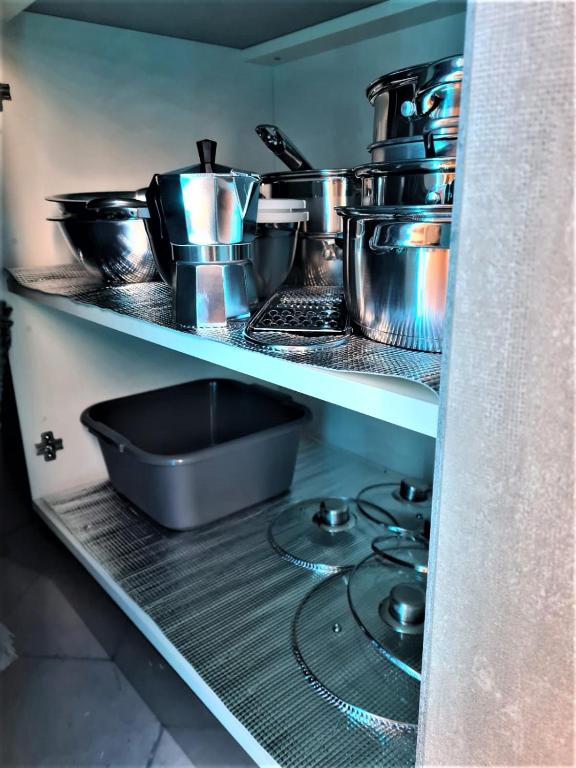 Kuchnia lub aneks kuchenny w obiekcie Silver Home