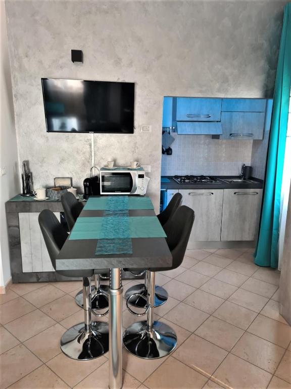 Kuchnia lub aneks kuchenny w obiekcie Silver Home