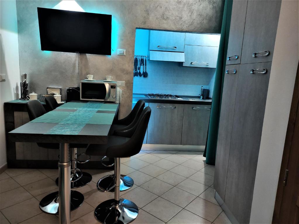 Kuchnia lub aneks kuchenny w obiekcie Silver Home