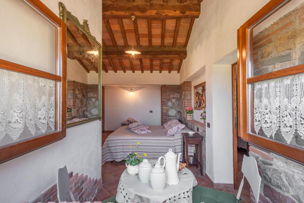 Postel nebo postele na pokoji v ubytování Casa nel Bosco