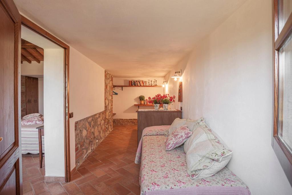 Posezení v ubytování Casa nel Bosco