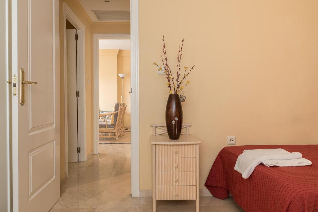 Posteľ alebo postele v izbe v ubytovaní Apartamento 305