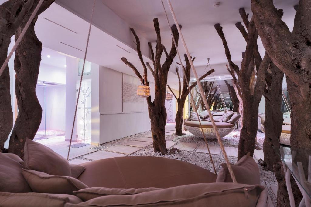 Posezení v ubytování Victoria Palace Hotel & Zen Wellness