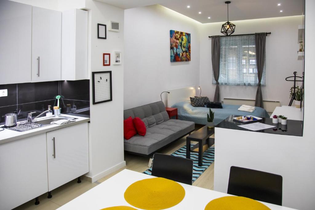 Posedenie v ubytovaní OAZU downtown flat