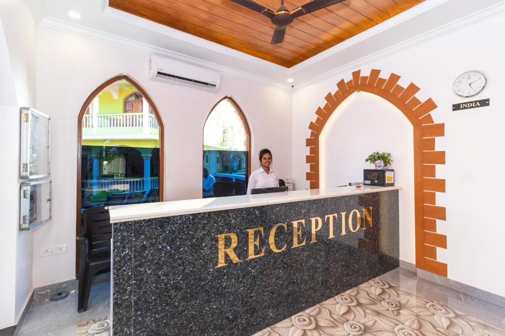 Vstupní hala nebo recepce v ubytování Larios Beach Holidays