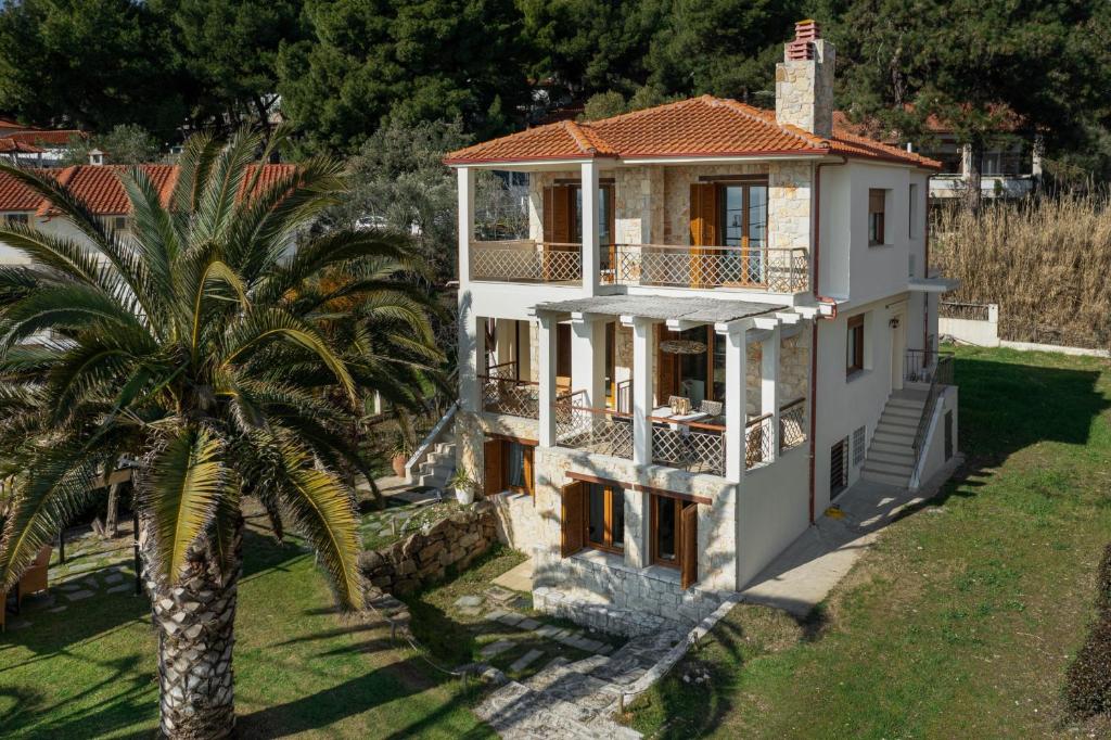 Budova, kde se vila nachází