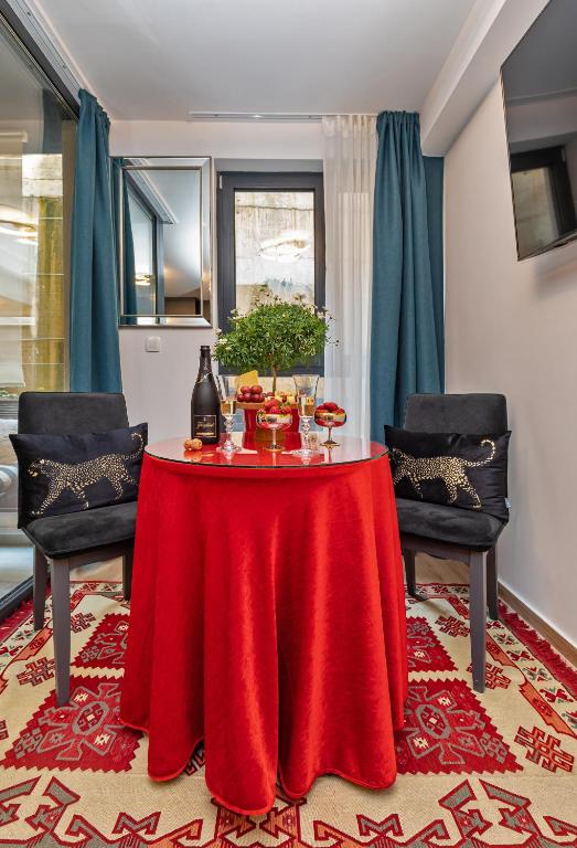 Posezení v ubytování Perfect Downtown Apartment A217