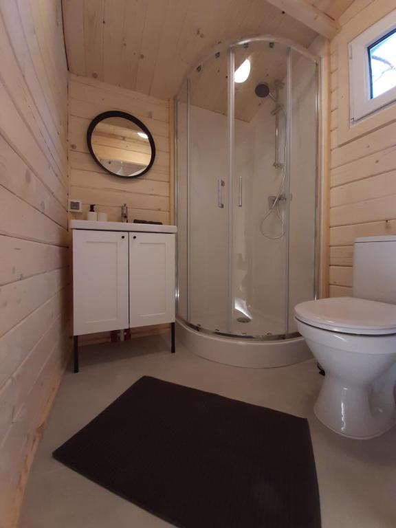 Kúpeľňa v ubytovaní Osada Wejsuny