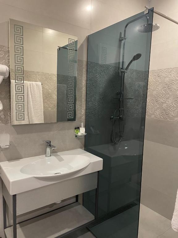 Koupelna v ubytování Park Avenue Hotel Yerevan