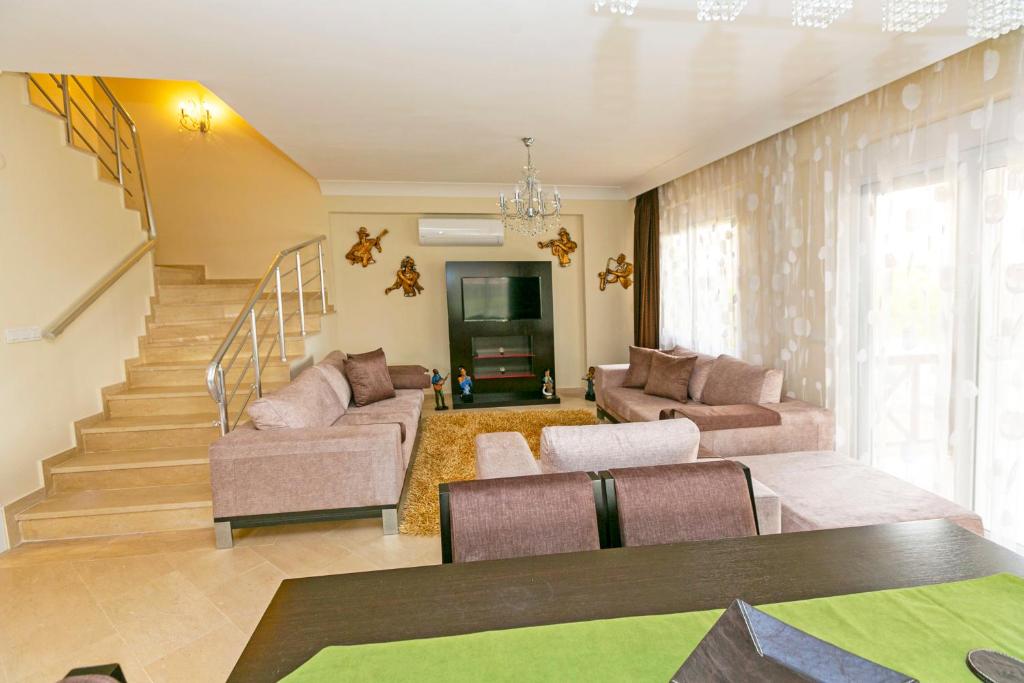 Posezení v ubytování Paradise Town Villa Despina