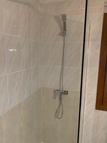 Koupelna v ubytování Apartamentos Playa Cargador